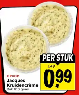 Vomar Voordeelmarkt Jacques Kruidencrème aanbieding