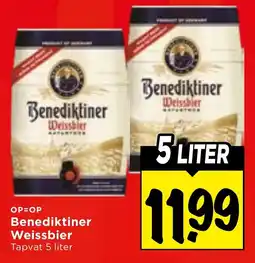 Vomar Voordeelmarkt Benediktiner Weissbier aanbieding