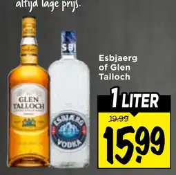 Vomar Voordeelmarkt Esbjaerg of Glen Talloch aanbieding