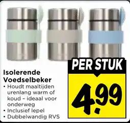 Vomar Voordeelmarkt Isolerende Voedselbeker aanbieding
