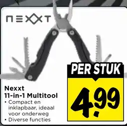 Vomar Voordeelmarkt Nexxt 11-in-1 Multitool aanbieding