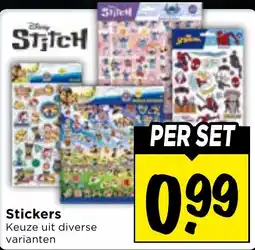 Vomar Voordeelmarkt Stickers aanbieding