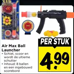 Vomar Voordeelmarkt Air Max Ball Launcher aanbieding