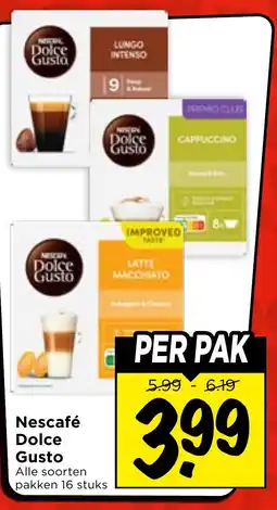 Vomar Voordeelmarkt Alle Nescafé Dolce Gusto aanbieding