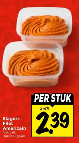 Vomar Voordeelmarkt Slagers Filet Americain aanbieding