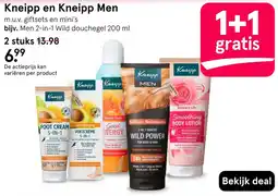 Etos Kneipp en Kneipp Men aanbieding