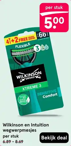 Etos Wilkinson xtreme 3 aanbieding