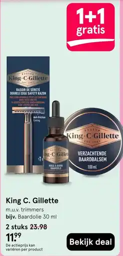 Etos King C. Gillette aanbieding