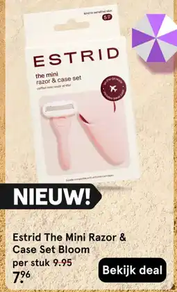 Etos Estrid the mini razor & case set aanbieding