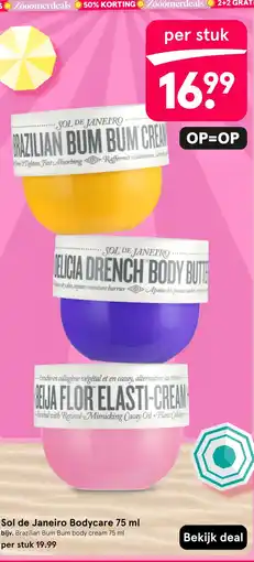 Etos Sol de Janeiro Bodycare aanbieding