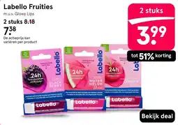 Etos Labello Fruities aanbieding