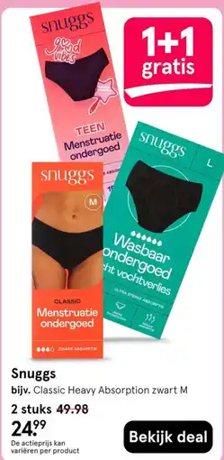 Etos Snuggs Menstruatie ondergoed aanbieding