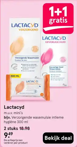 Etos Lactacyd Verzorgende Wasemulsie aanbieding