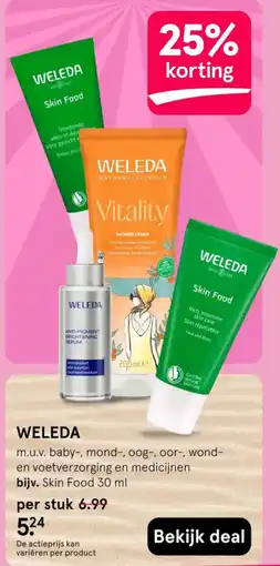 Etos weleda aanbieding