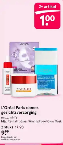 Etos L'Oréal Paris dames gezichtsverzorging aanbieding