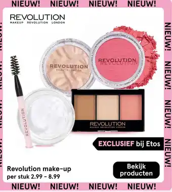 Etos revolution make-up aanbieding