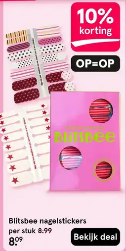 Etos Blitsbee nagelstickers aanbieding