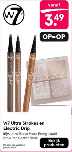 Etos W7 Ultra Strokes en Electric Drip aanbieding