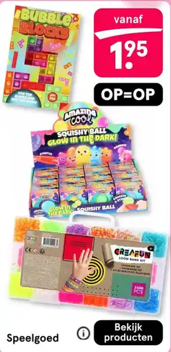 Etos Bubble Blocks aanbieding