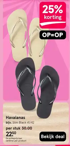 Etos Havaianas aanbieding