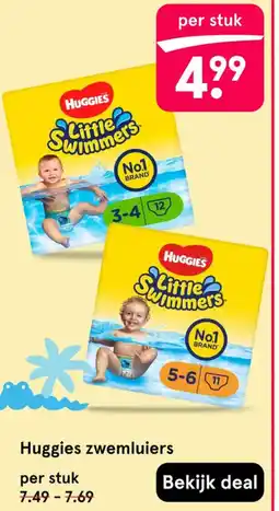 Etos Huggies zwemluiers aanbieding