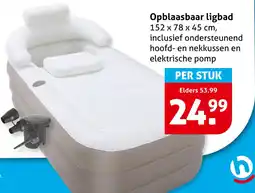 Hoogvliet Opblaasbaar Ligbad aanbieding