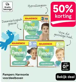 Etos Pampers Harmonie voordeelboxen aanbieding