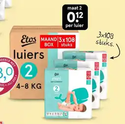 Etos Etos luiers aanbieding