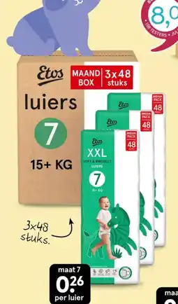 Etos Etos luiers aanbieding