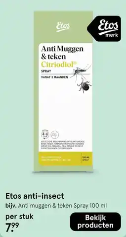 Etos Etos anti-insect aanbieding