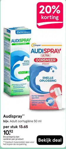 Etos Audispray adult oorhygiëne aanbieding