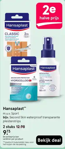 Etos Hansaplast aanbieding