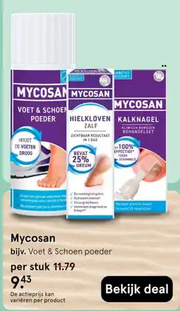 Etos Mycosan Voet & Schoen poeder aanbieding