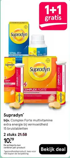 Etos Supradyn Complex Forte multivitamine aanbieding