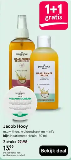 Etos Jacob Hooy Haarlemmerbruin 150 ml aanbieding