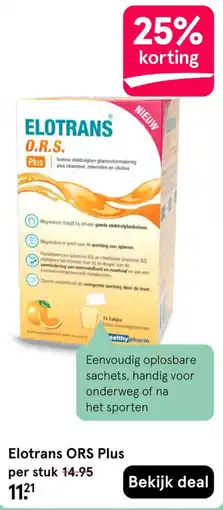 Etos Elotrans ORS Plus aanbieding