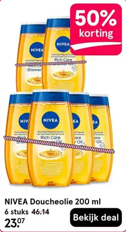 Etos NIVEA Doucheolie aanbieding