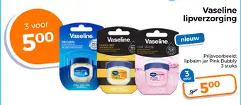 Trekpleister Vaseline lipverzorging aanbieding