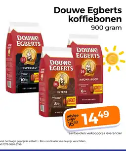 Trekpleister Douwe egberts koffiebonen aanbieding
