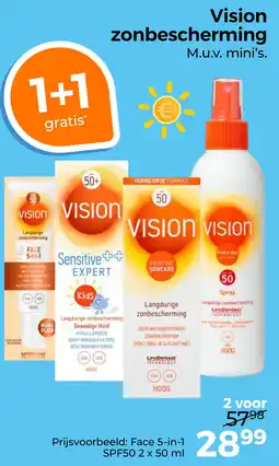 Trekpleister Vision zonbescherming aanbieding