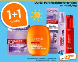 Trekpleister L'oréal paris gezichtsverzorging en reiniging aanbieding