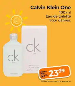 Trekpleister Calvin klein one aanbieding