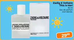 Trekpleister Zadig & voltaire this is her! aanbieding