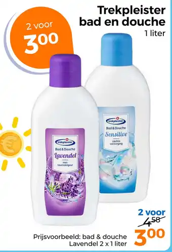Trekpleister Trekpleister bad en douche aanbieding