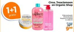 Trekpleister Ciroa, treaclemoon en organic shop aanbieding