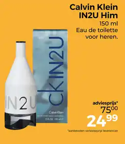 Trekpleister Calvin klein in2u him aanbieding