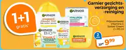 Trekpleister Garnier gezichtsverzorging en reiniging aanbieding