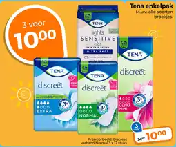 Trekpleister Tena enkelpak aanbieding