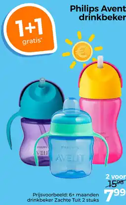 Trekpleister Philips avent drinkbeker aanbieding