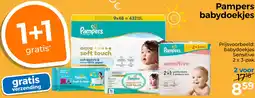Trekpleister Pampers babydoekjes aanbieding